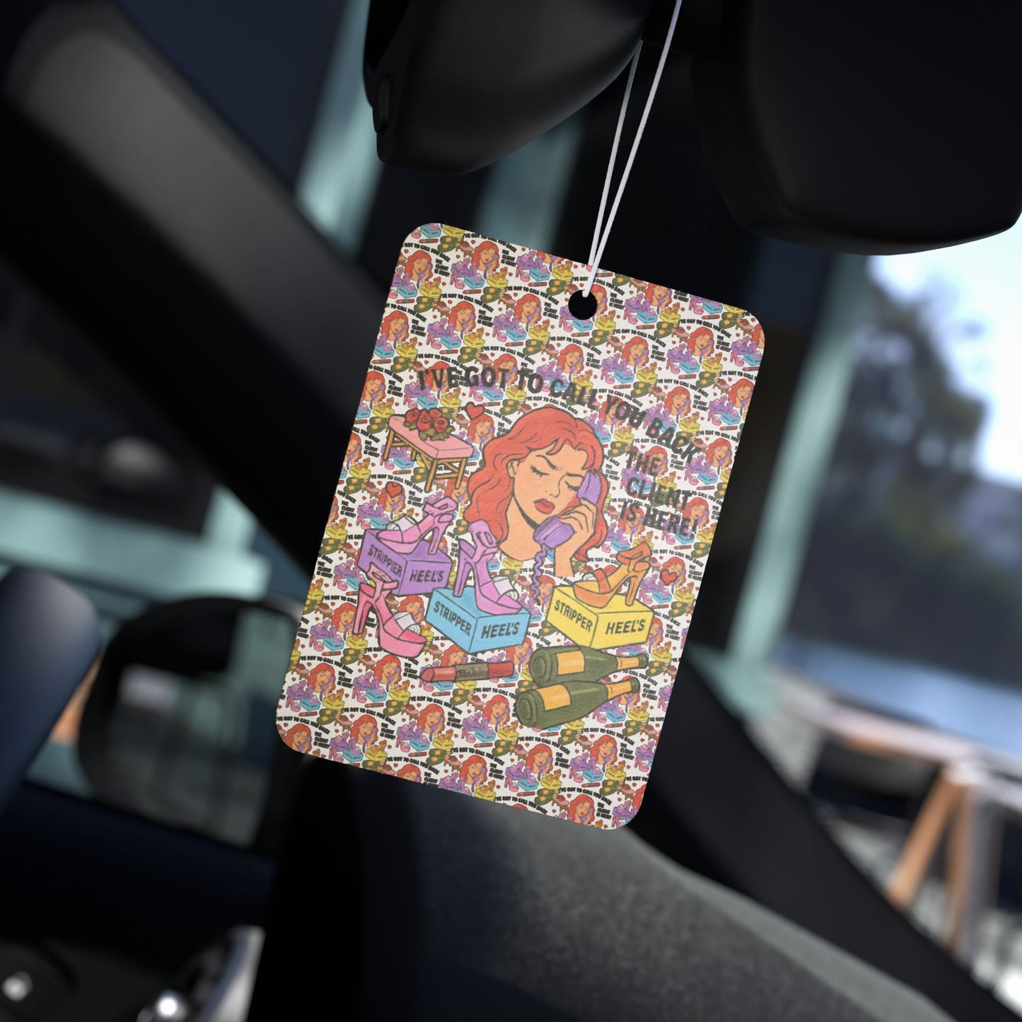 The Client l Car Freshener l New Car Scent