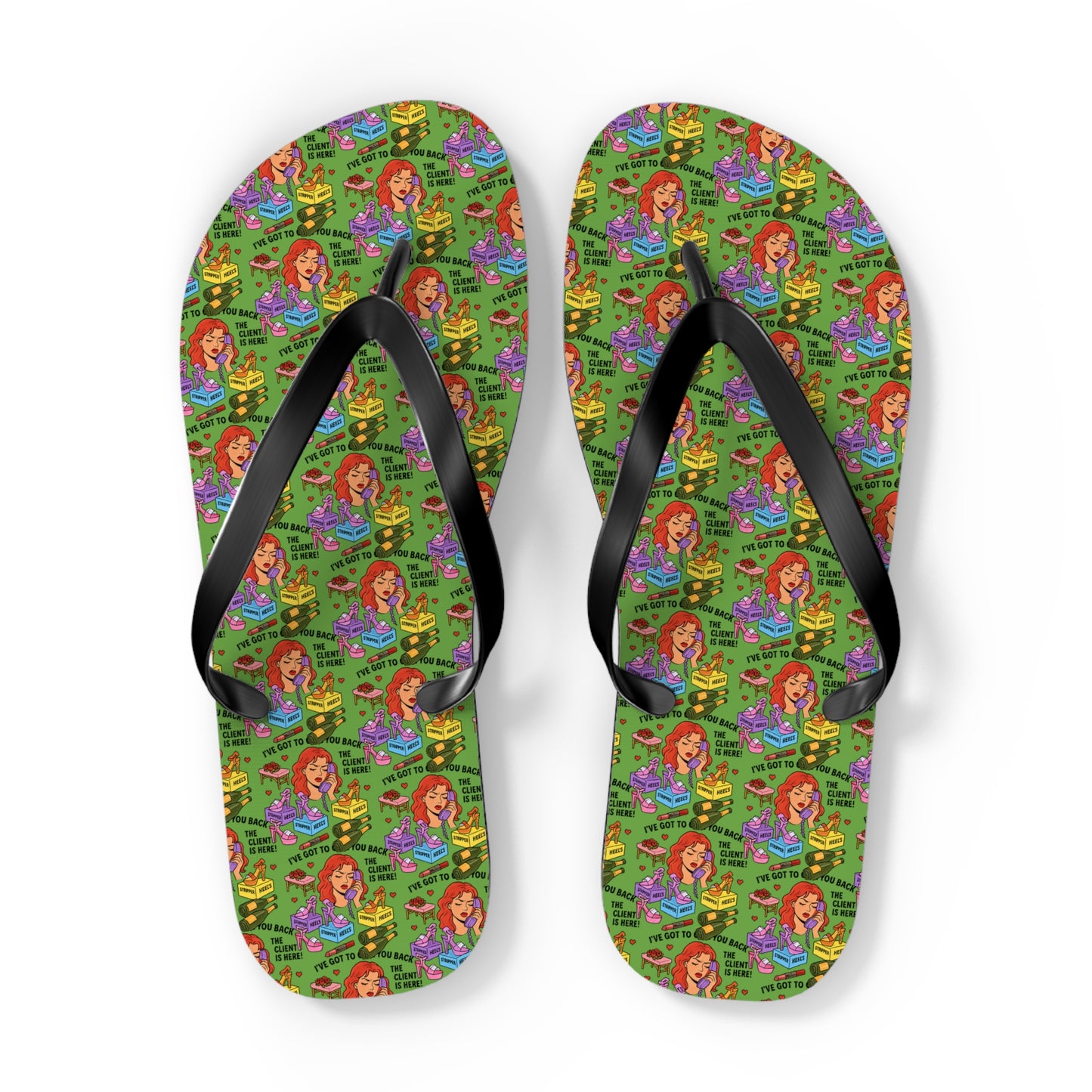 The Client l Flip Flops l Sleeping Green