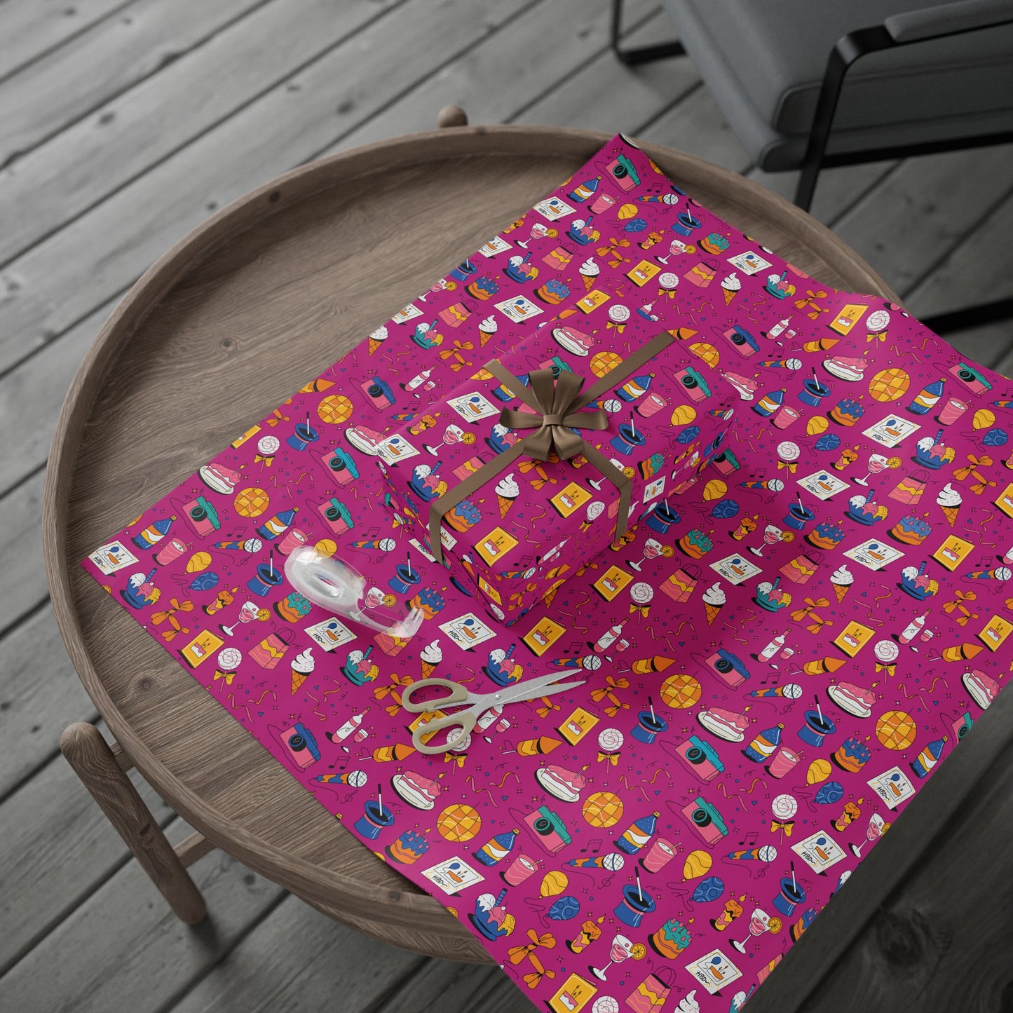 Birthday l Gift Wrap l Purink