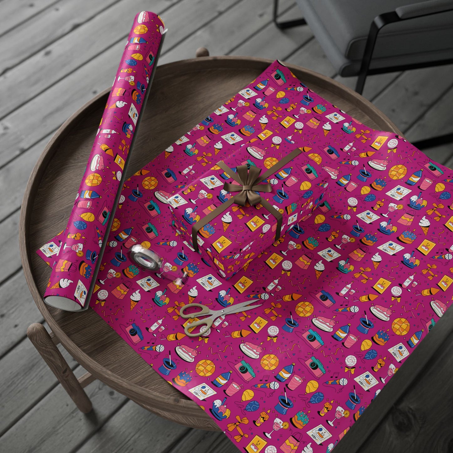Birthday l Gift Wrap l Purink