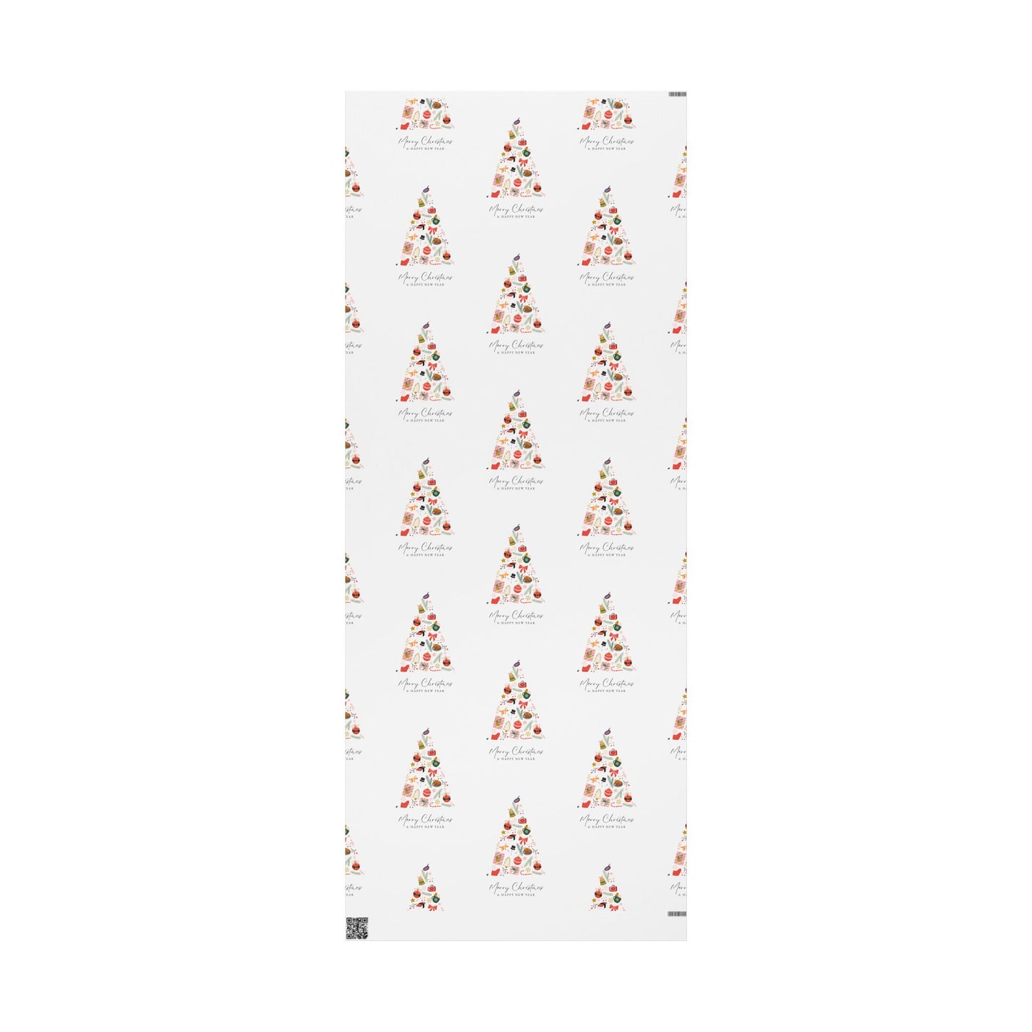 Xmas Tree | Wrapping Paper  | White
