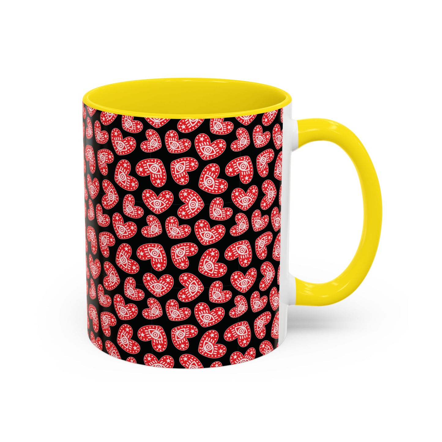 Valentine’s Day Accent Coffee Mug — 'Hershe3 Exclusive' (11oz)