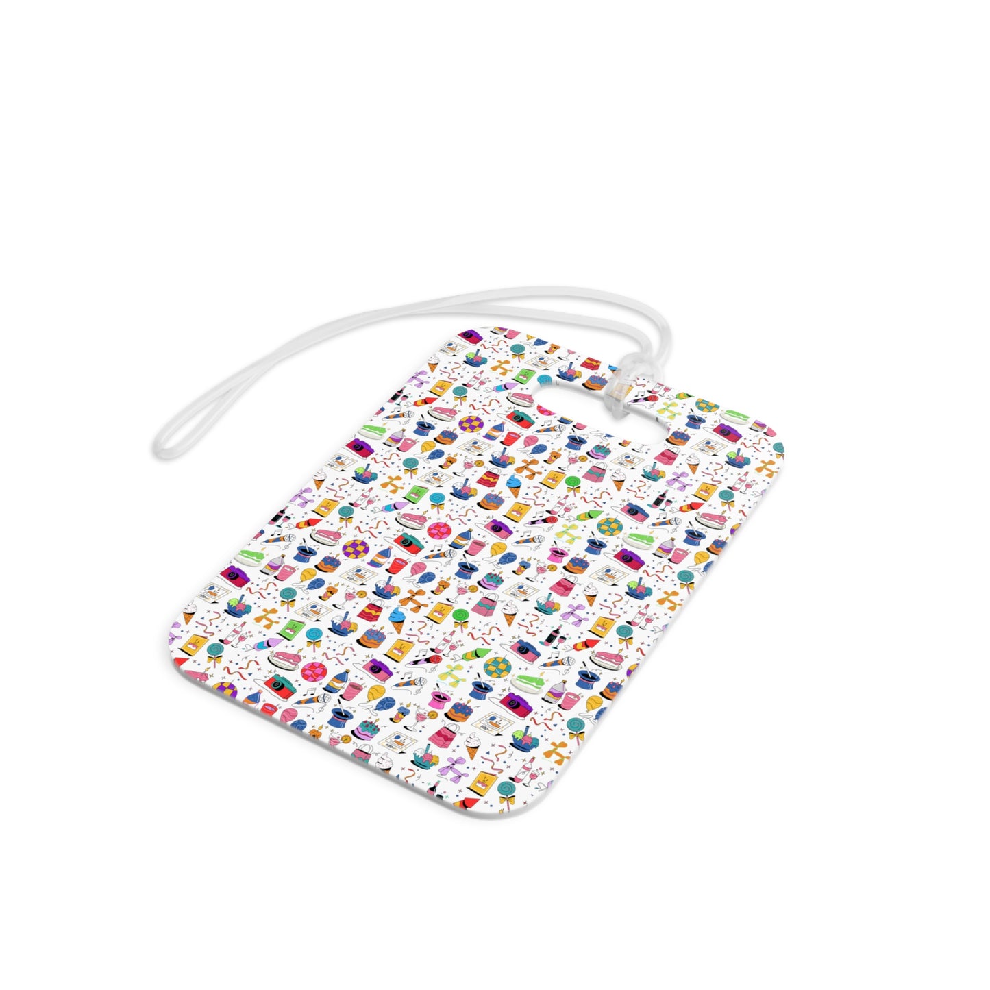 All That l Luggage Tag l White