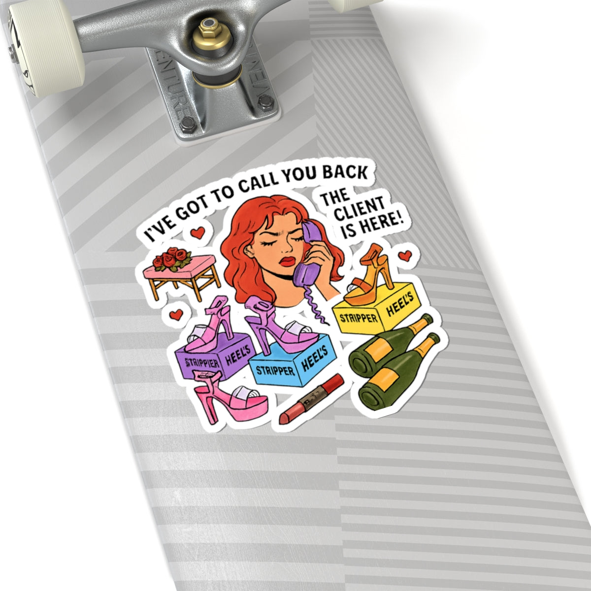 The Client l Sticker