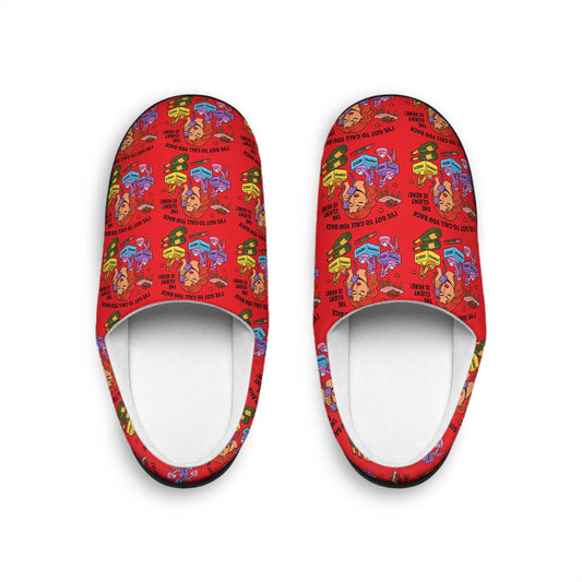 The Client l Slippers l Red