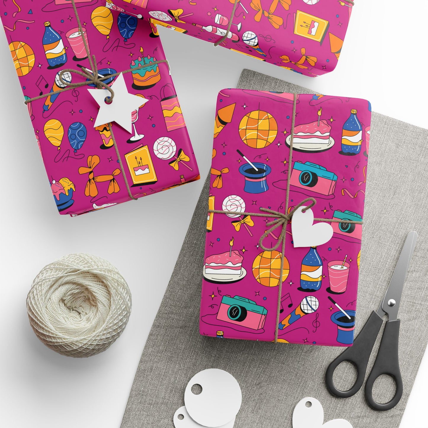 Birthday l Gift Wrap l Purink