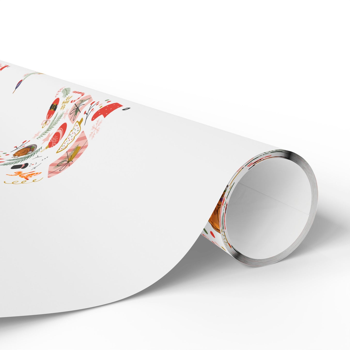 Xmas Tree | Wrapping Paper  | White