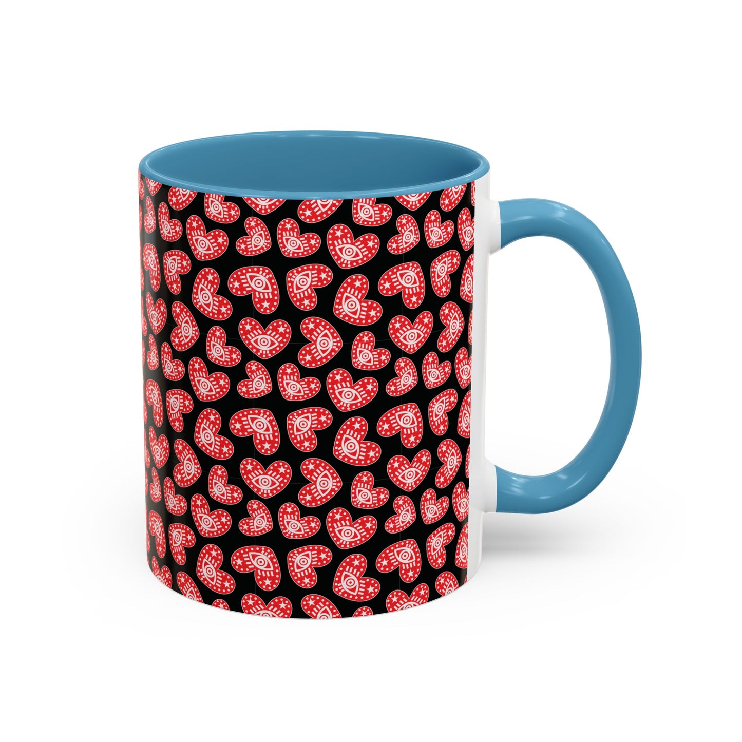 Valentine’s Day Accent Coffee Mug — 'Hershe3 Exclusive' (11oz)