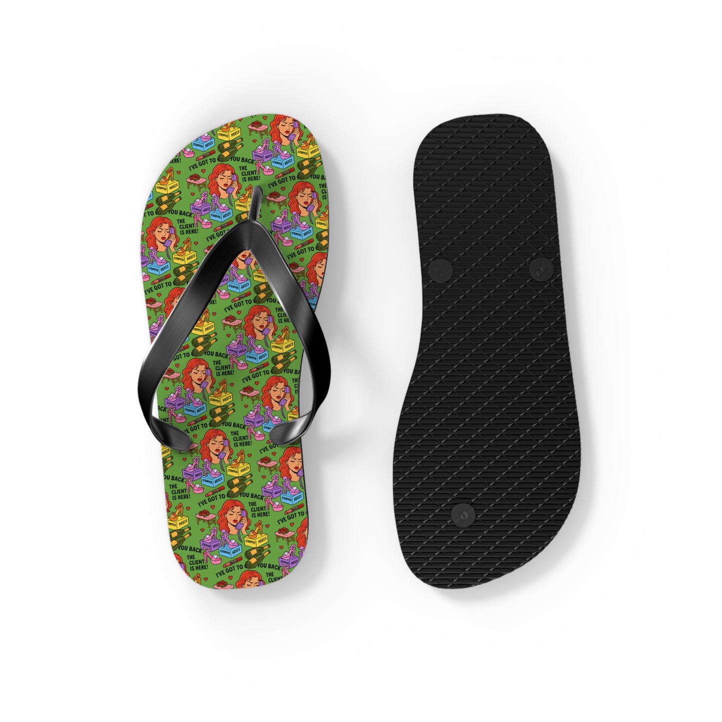 The Client l Flip Flops l Sleeping Green