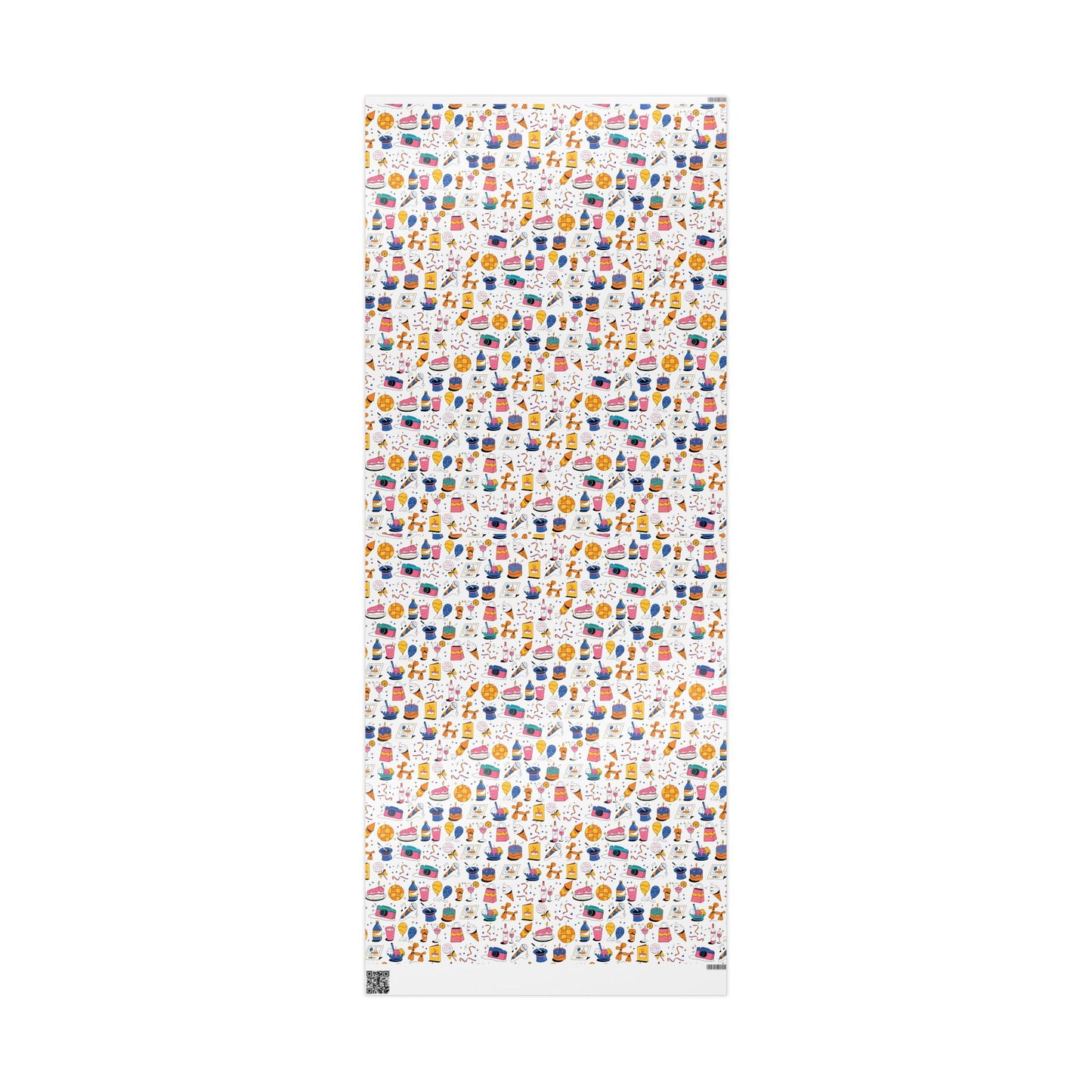 Birthday l Gift Wrap l White