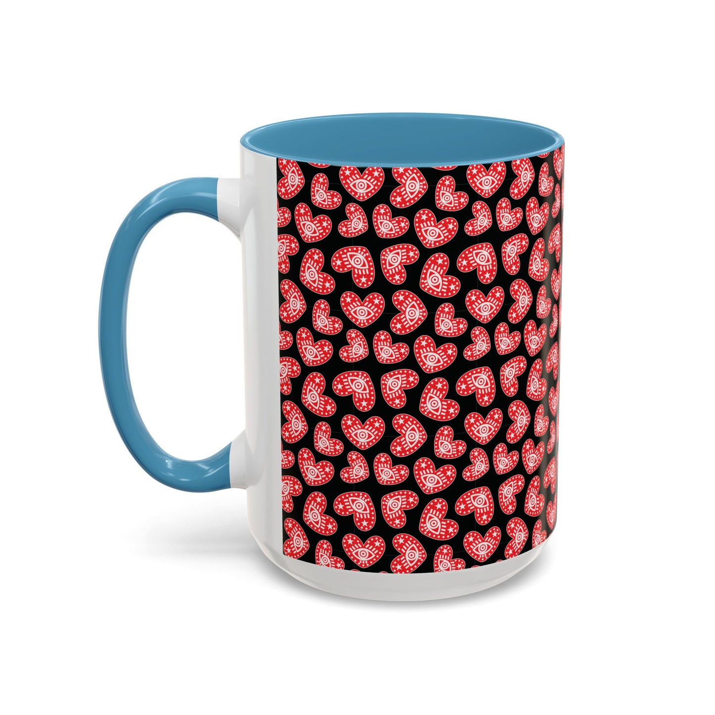 Valentine’s Day Accent Coffee Mug — 'Hershe3 Exclusive' (11oz)