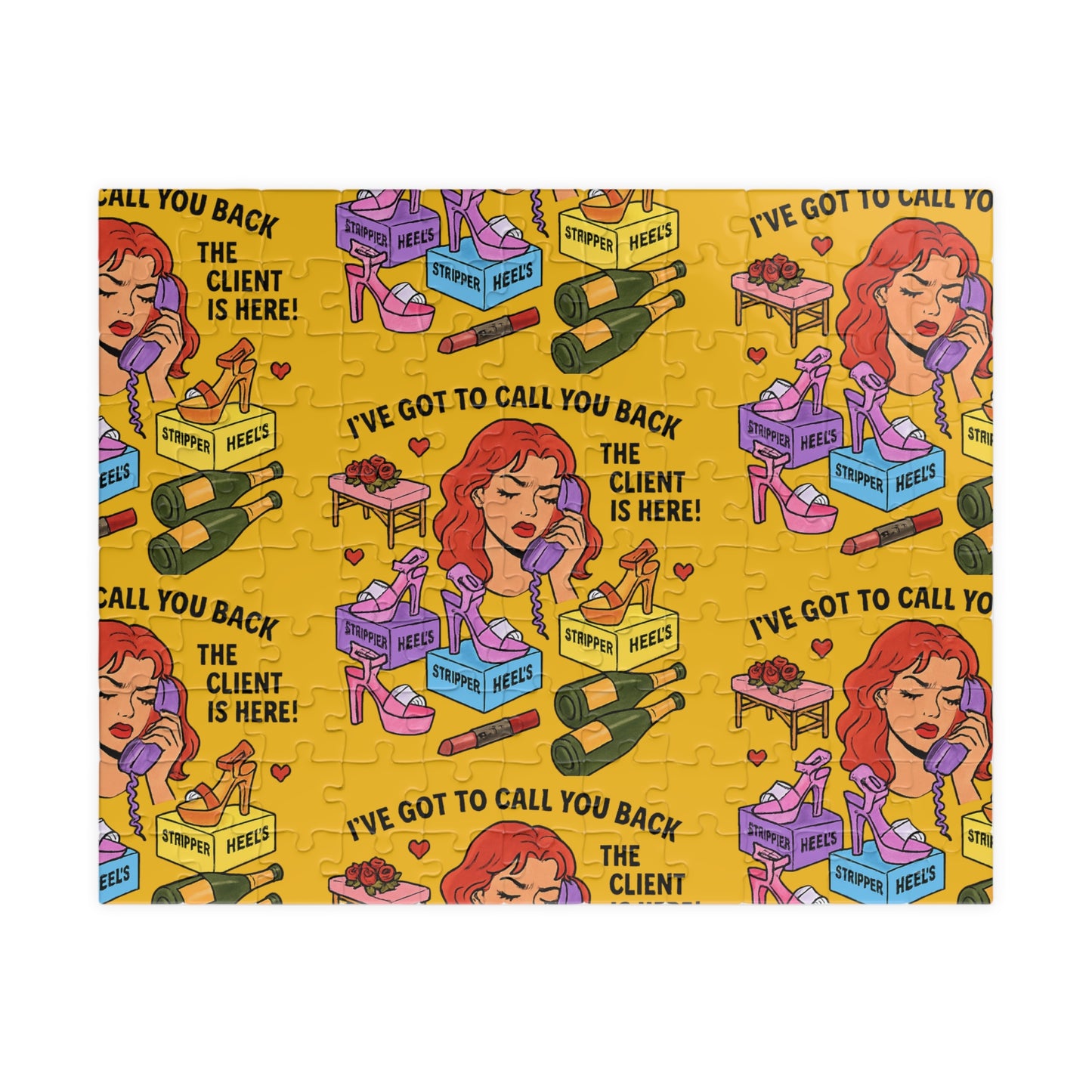 The Client l Puzzle (110–1014 pcs) l Yellow