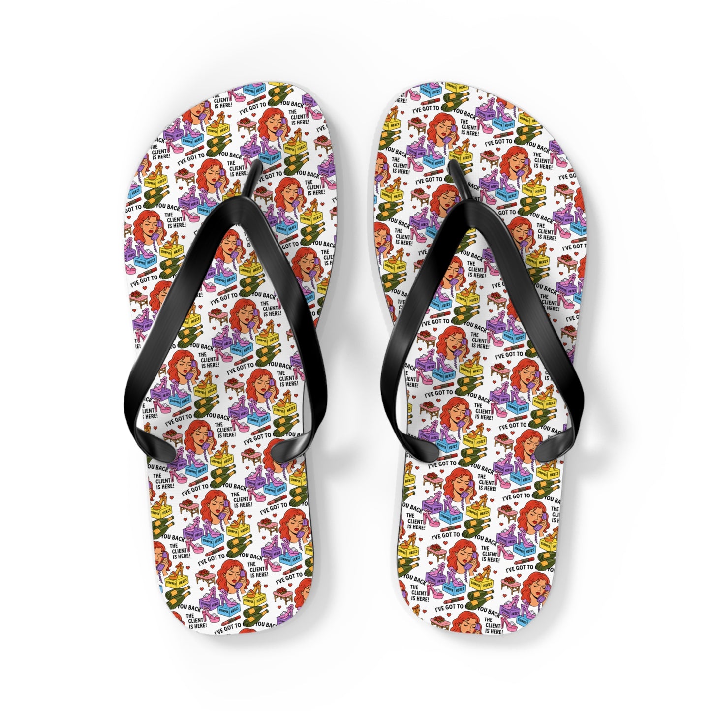 The Client l Flip Flops l SnowWhite