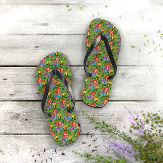 The Client l Flip Flops l Sleeping Green