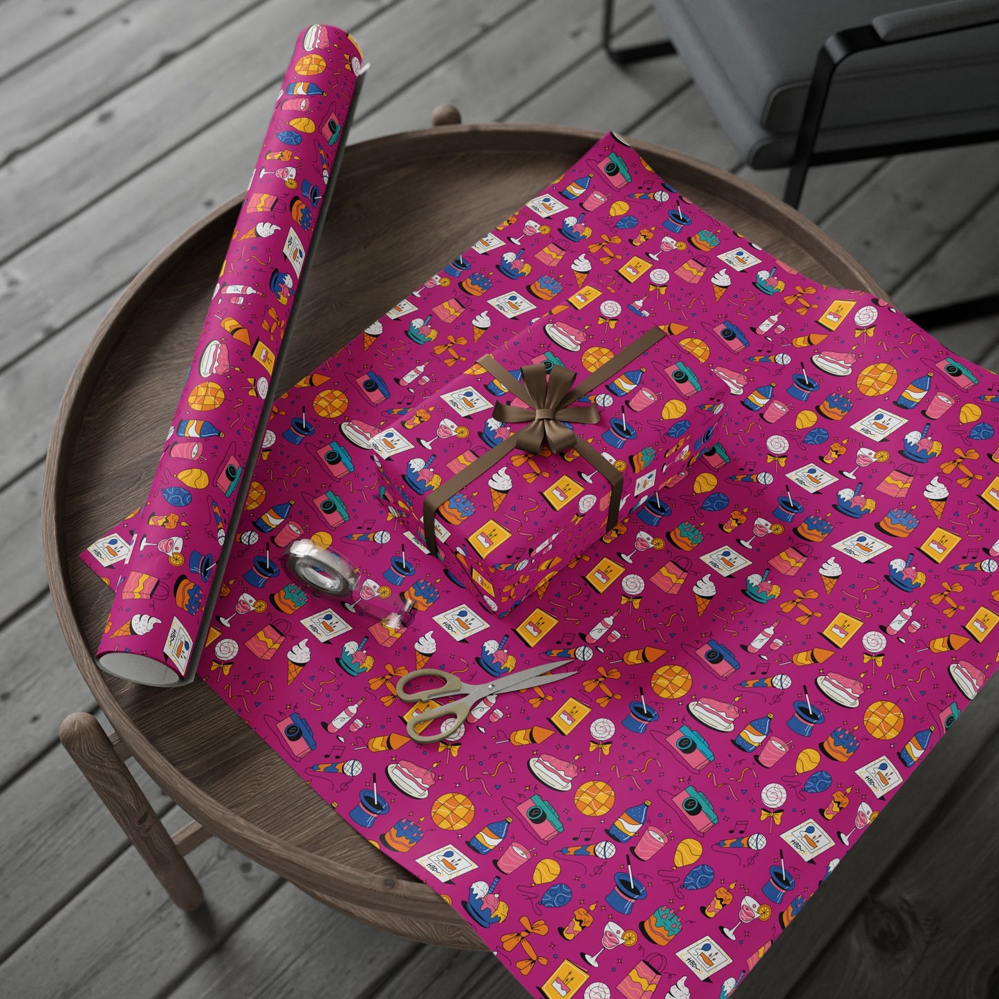 Birthday l Gift Wrap l Purink