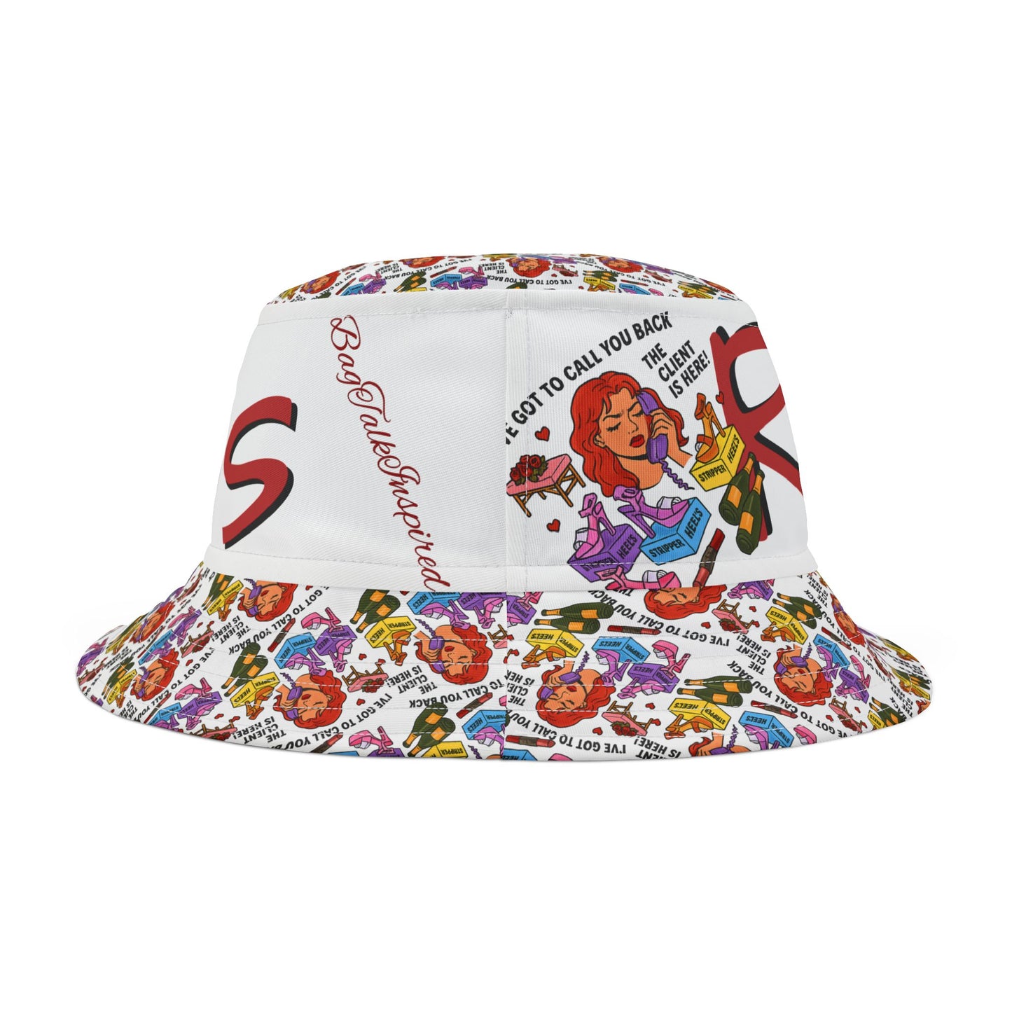 Ruthless l Bucket Hat l White