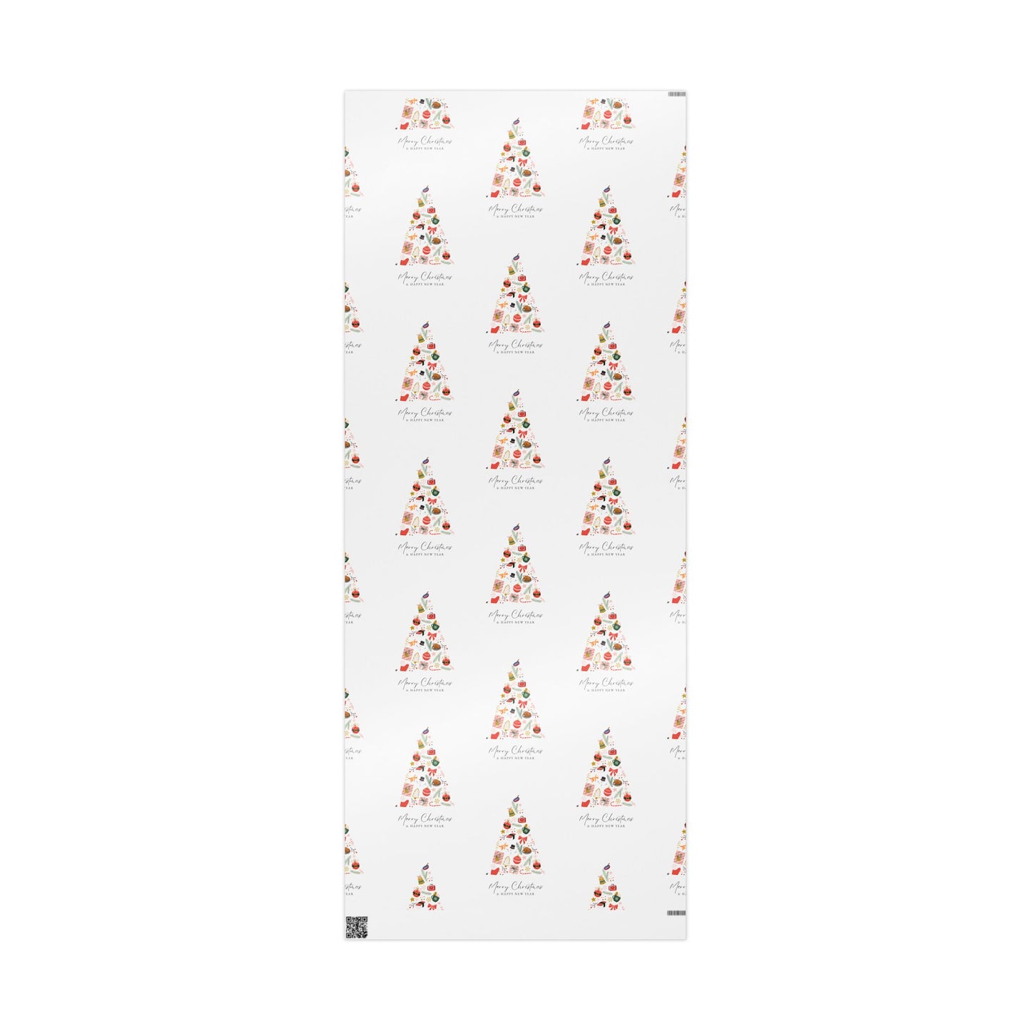 Xmas Tree | Wrapping Paper  | White