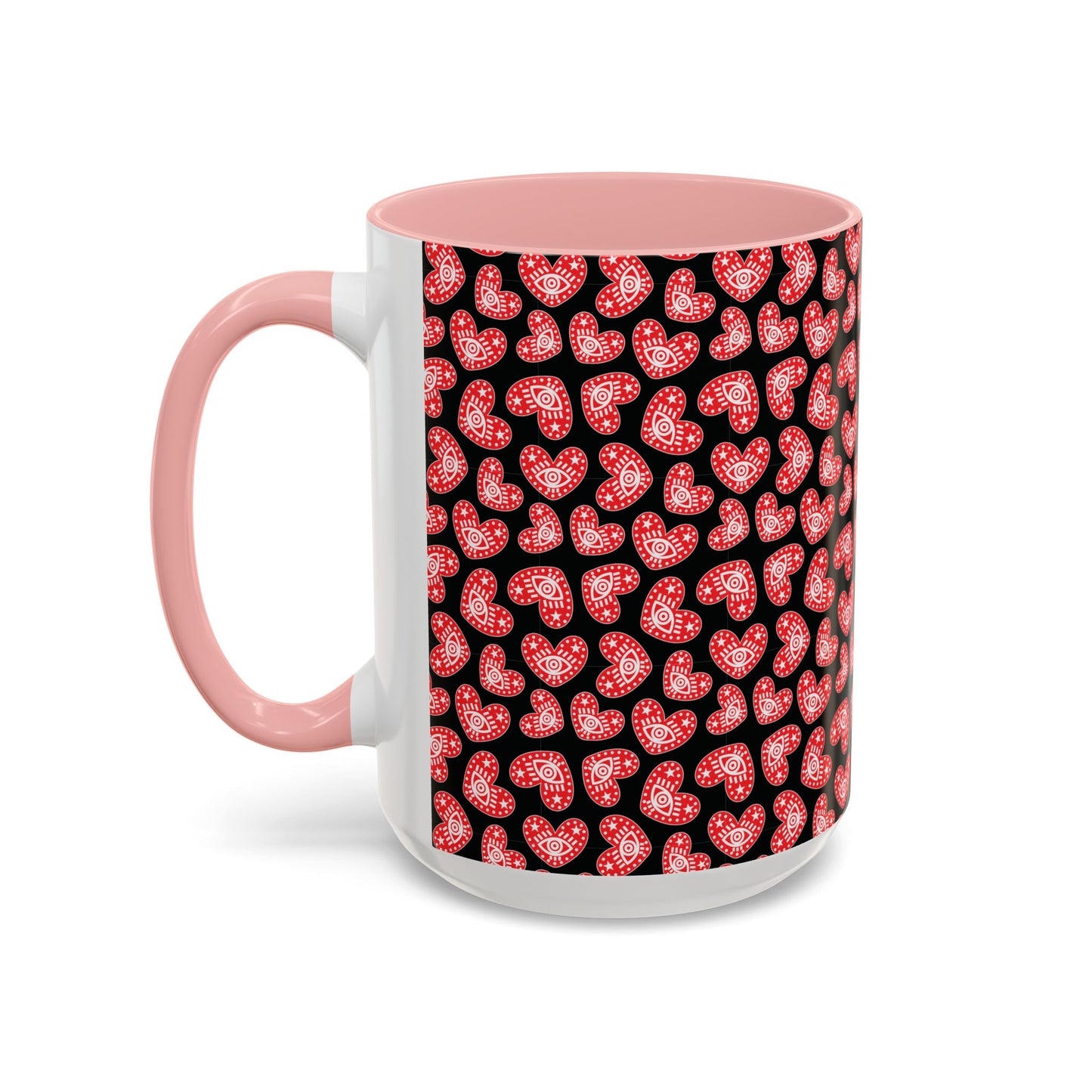 Valentine’s Day Accent Coffee Mug — 'Hershe3 Exclusive' (11oz)