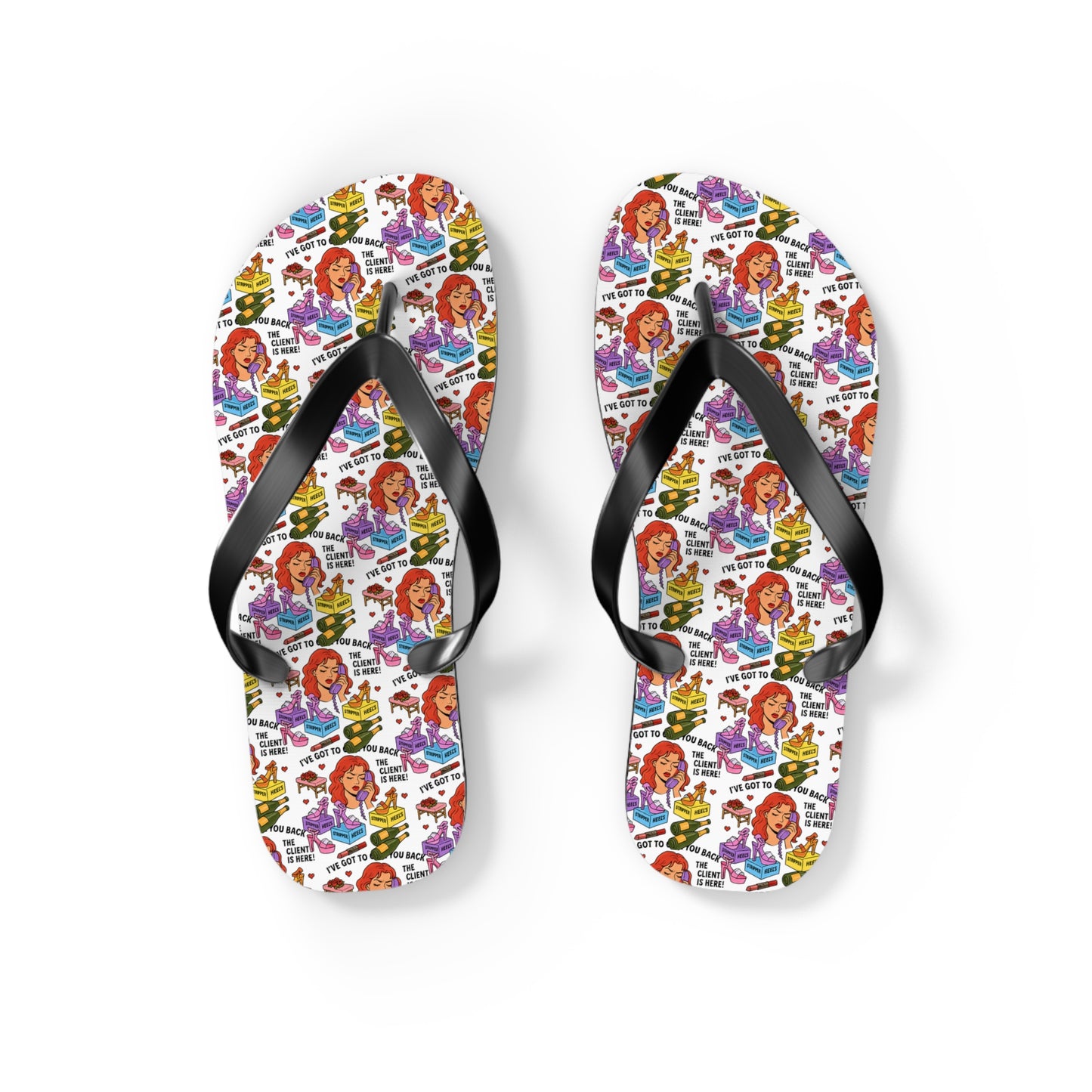 The Client l Flip Flops l SnowWhite