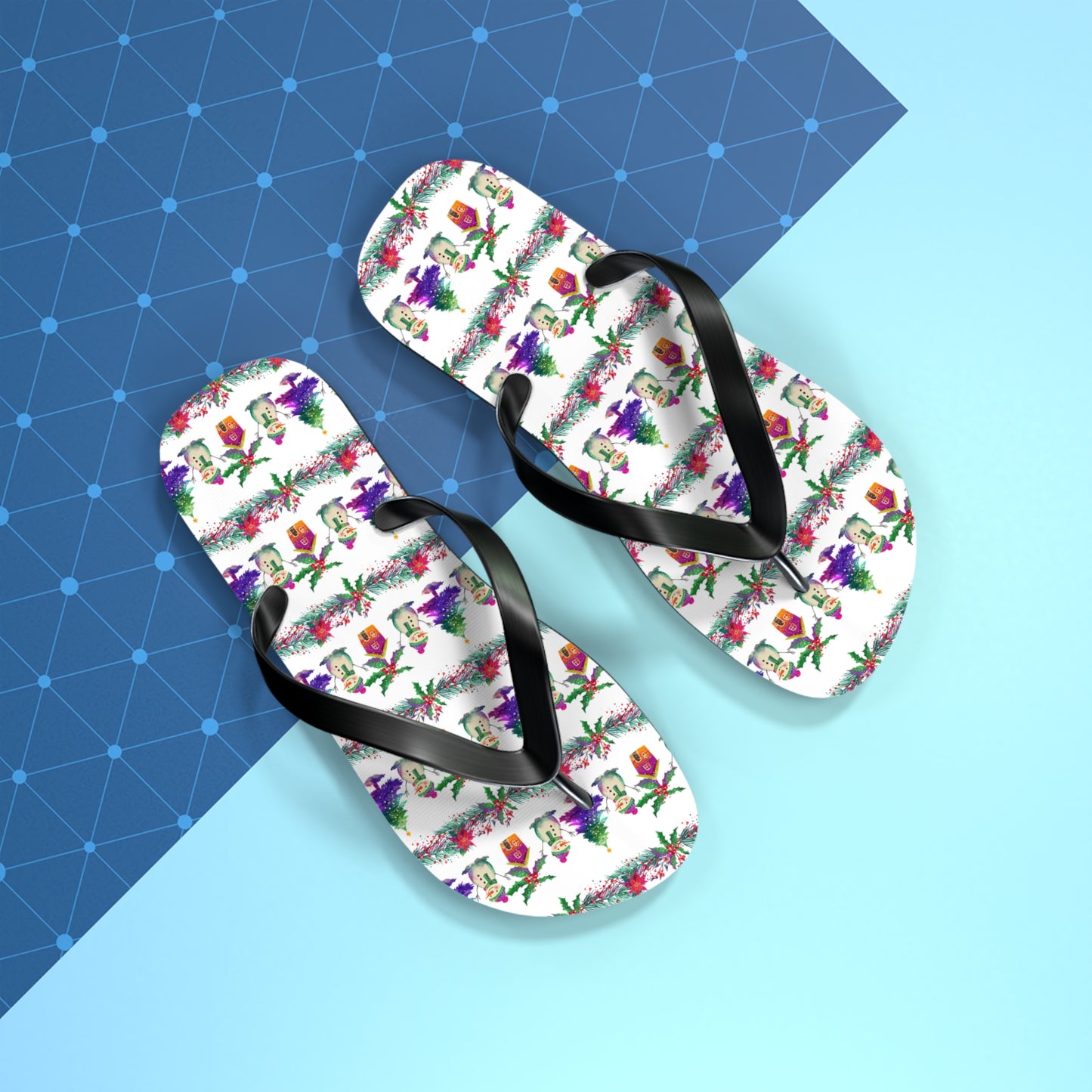 Winter l Flip Flops l Snowman