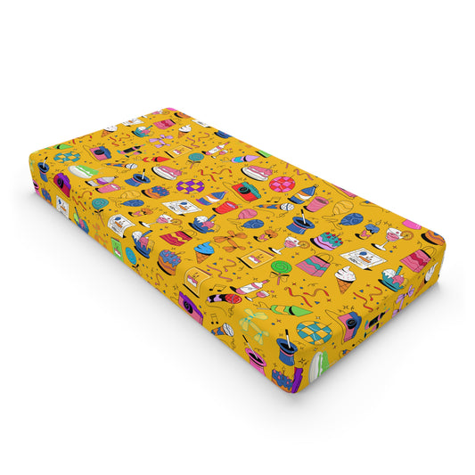 All That l Baby Changing Pad Cover l Yellow