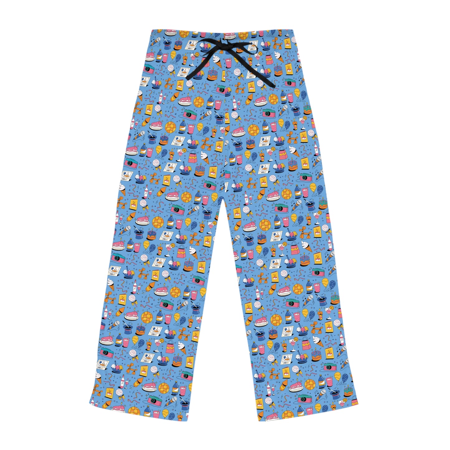 Birthday Theme l Pajama Pants l Powder Blue