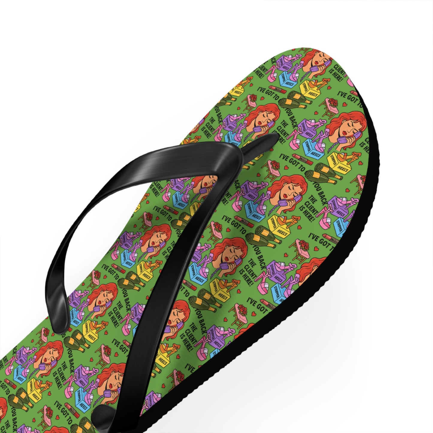 The Client l Flip Flops l Sleeping Green