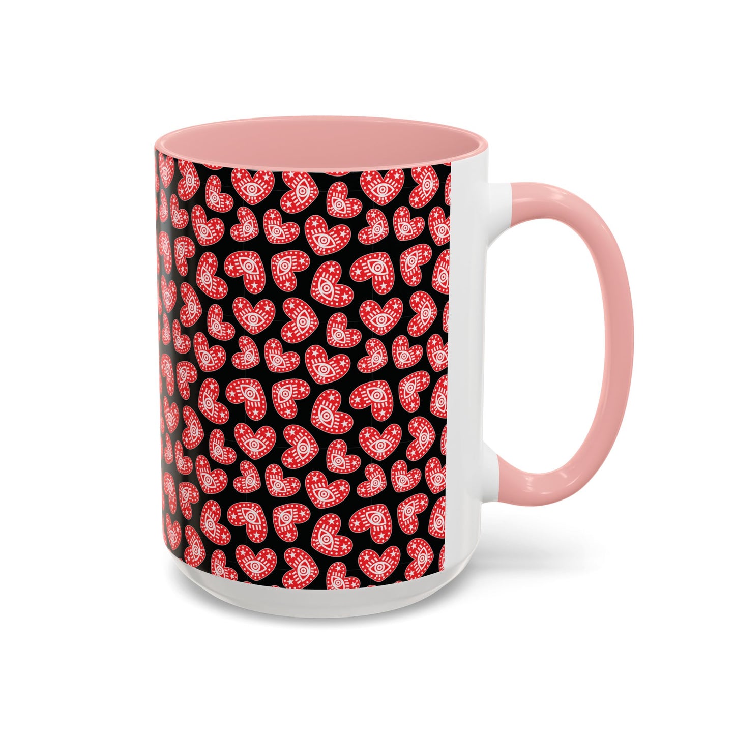 Valentine’s Day Accent Coffee Mug — 'Hershe3 Exclusive' (11oz)