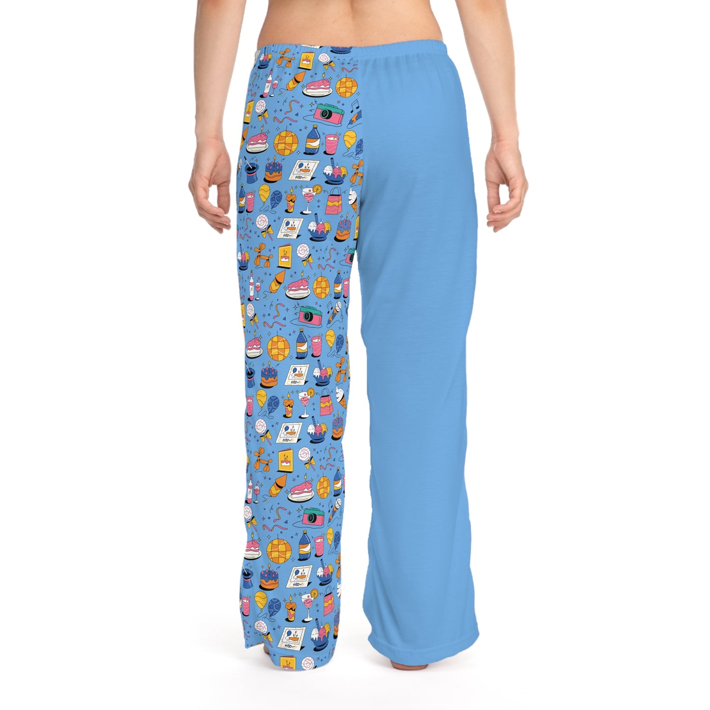 Birthday Theme l Pajama Pants l Powder Blue