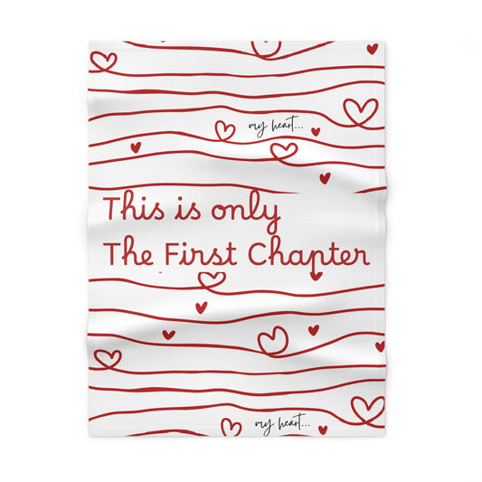 Hershe3Kids l First Baby Blanket l Red