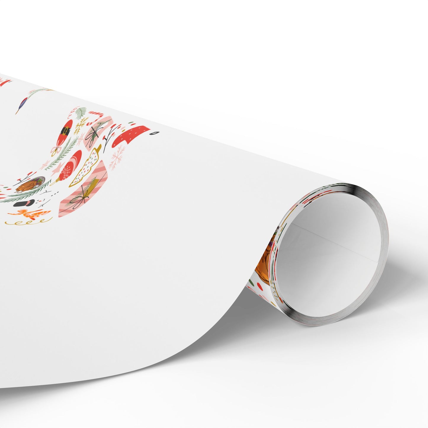 Xmas Tree | Wrapping Paper  | White