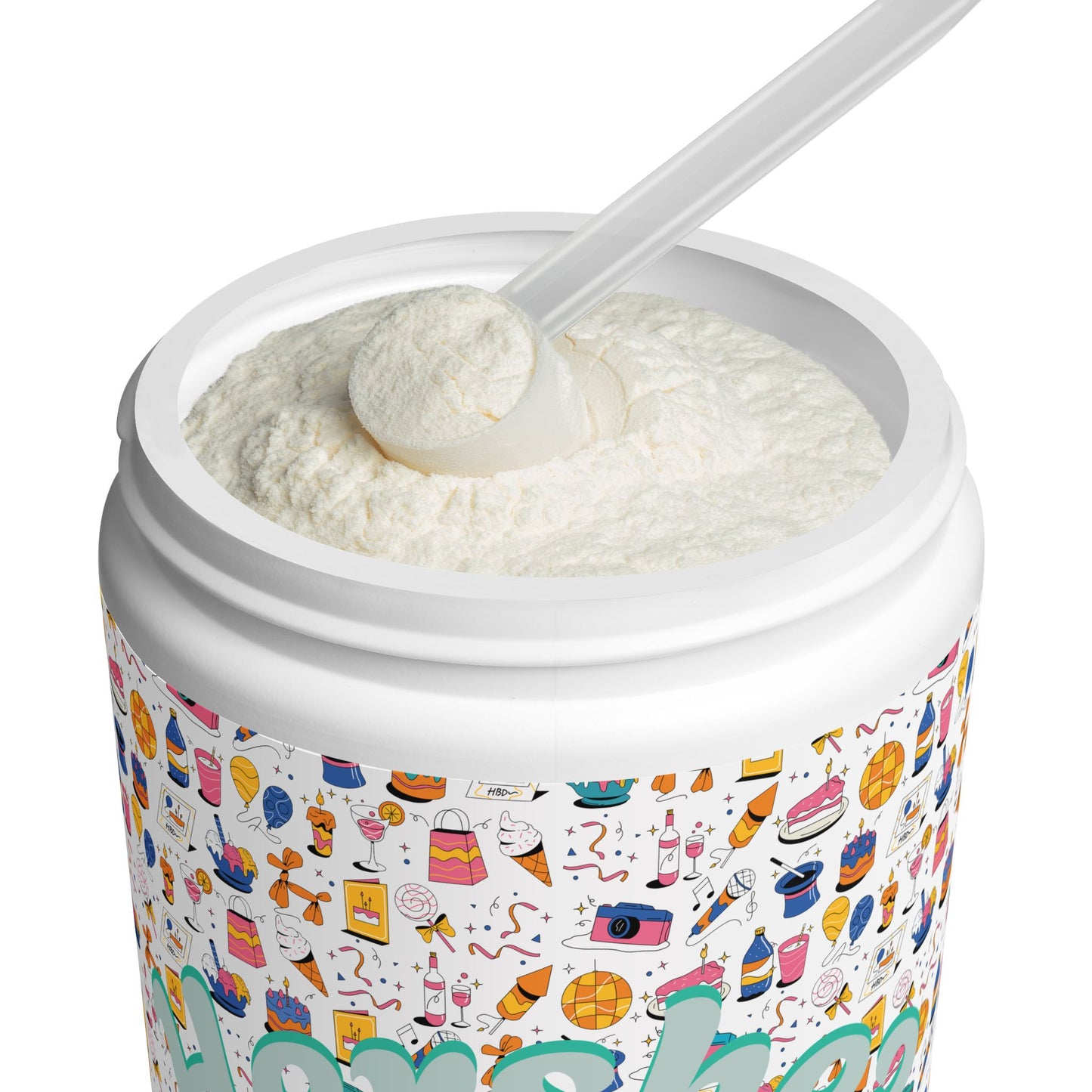 Hershe3 l Collagen Peptides Type I & III Supplement (350g, 12.3oz) l White Jar