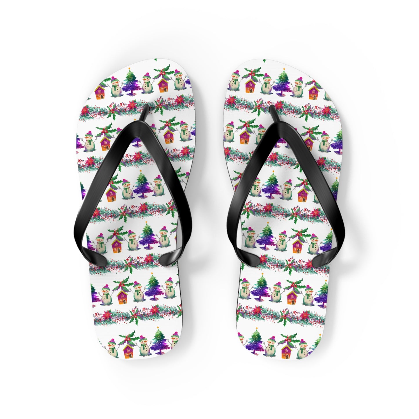 Winter l Flip Flops l Snowman